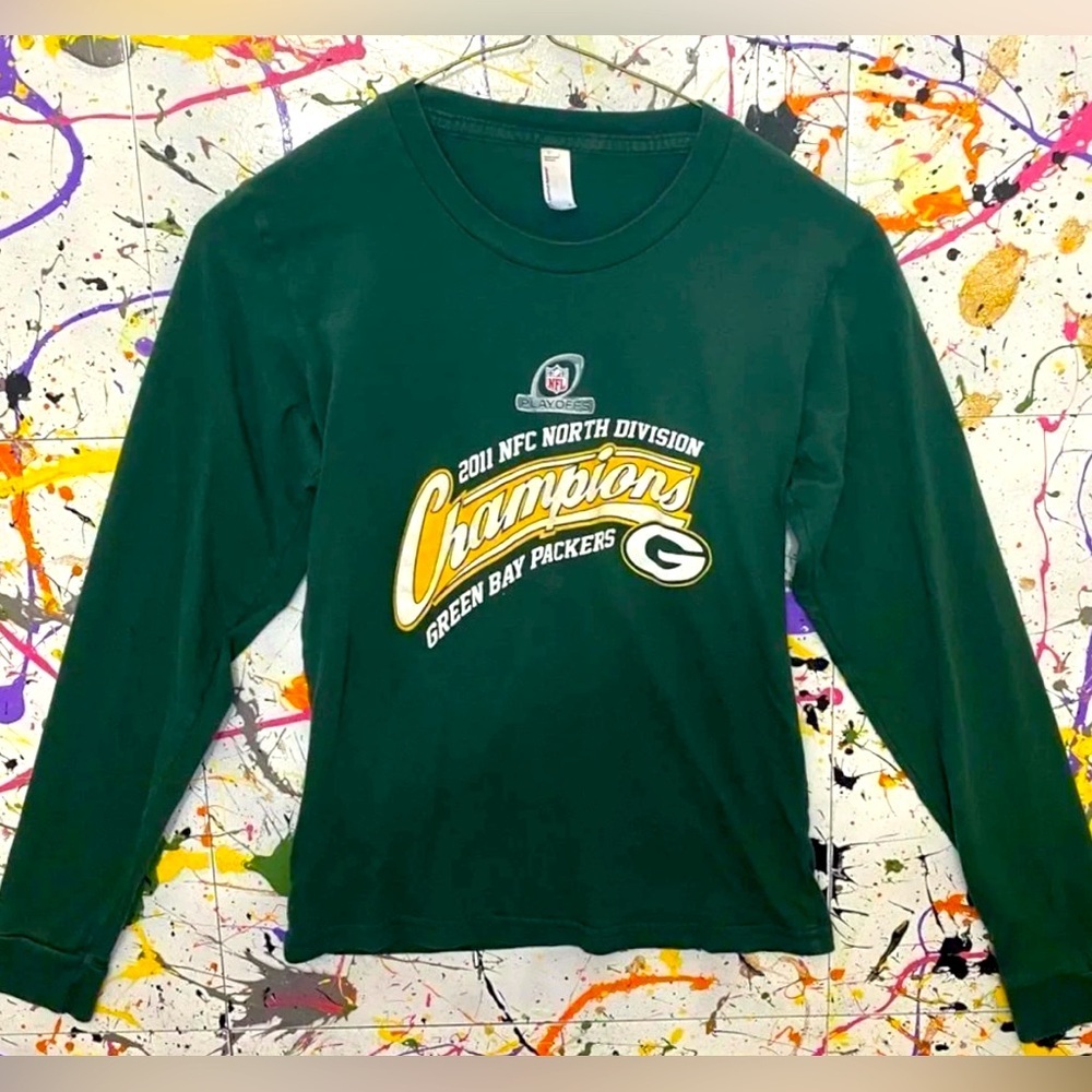 2011 NFL Green Bay Packers NFC Champions Tee Shirt 🏈🏆🧀